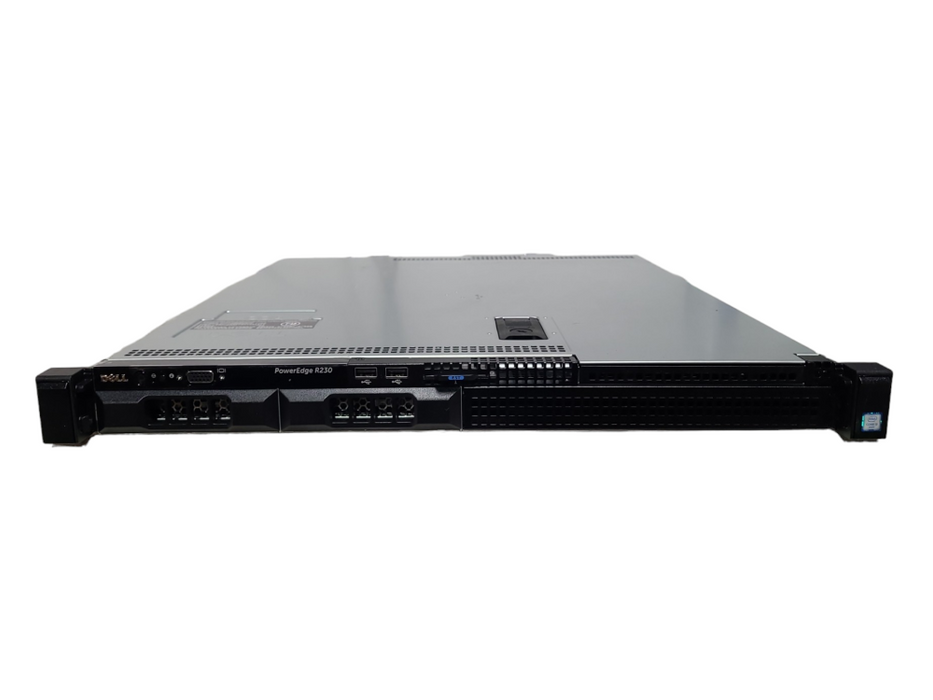 Dell PowerEdge R230 1U 2x 3.5", 1x i3-6100 3.70GHz, 4GB ECC DDR4, PERC H330,