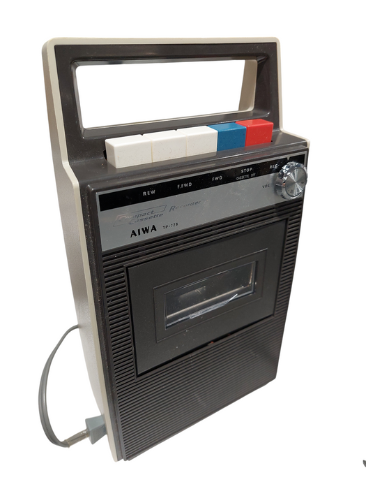 Vintage AIWA Compact Cassette Recorder Model: TP-728 =
