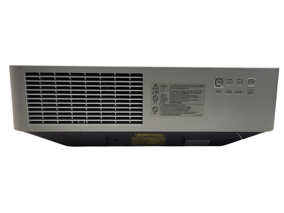 Sony Data Projector VPL-FHZ61 5100-Lumen 962 lamp hours WUXGA No remote $