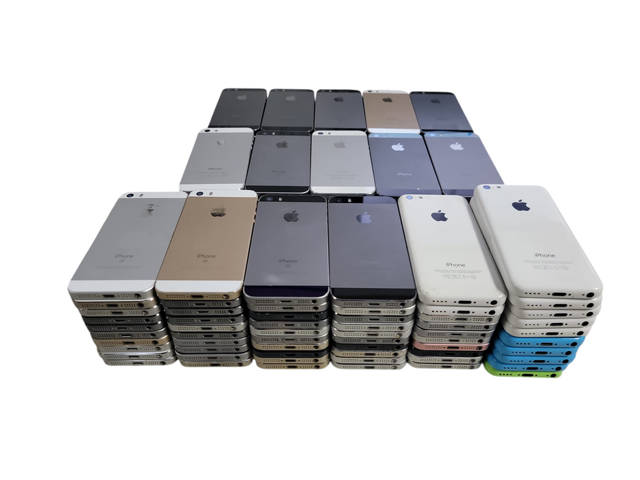 Lot of 160x Apple iPhone's [5 / 5S / 5C / SE | AS-IS] (