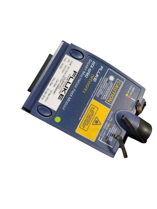 Lot x4 Fluke Networks 2x DTX-SFM2 & 2x DTX-GFM2 MultiMode Fiber Module
