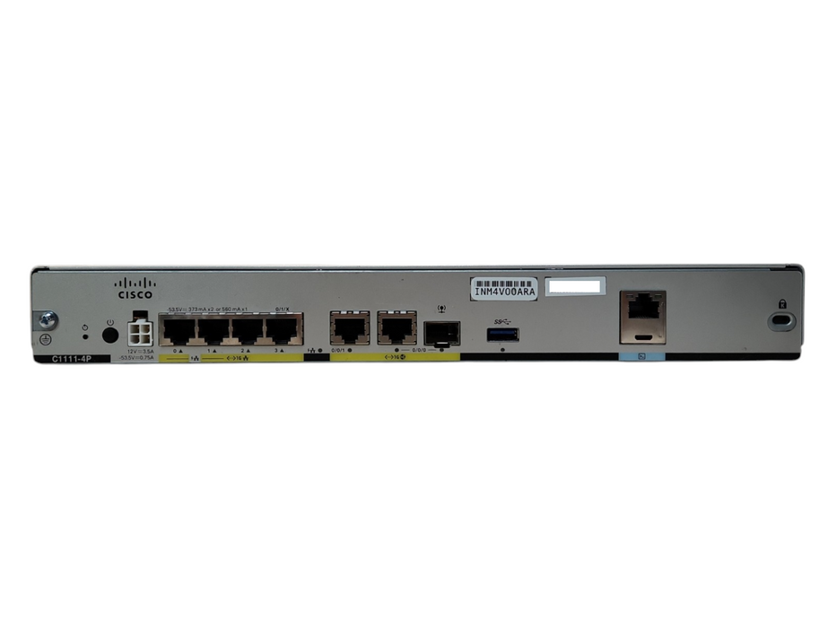 Cisco ISR 1100 Series C1111-4P V01 Services Integrated Router