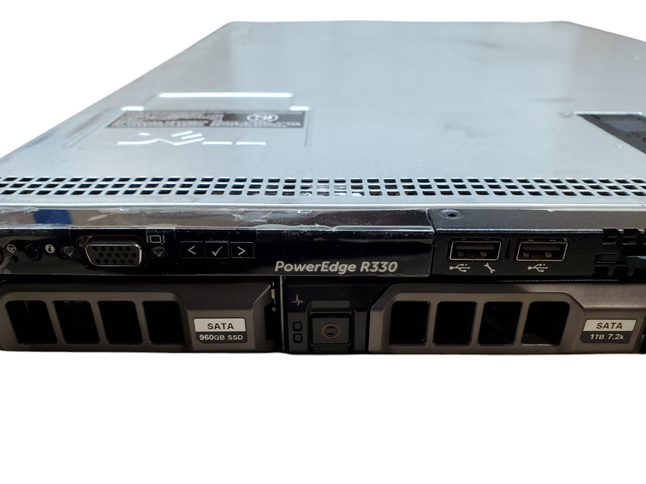 Dell PowerEdge R330 1x Xeon E3-1270 v6 16GB RAM H330 - No HDD