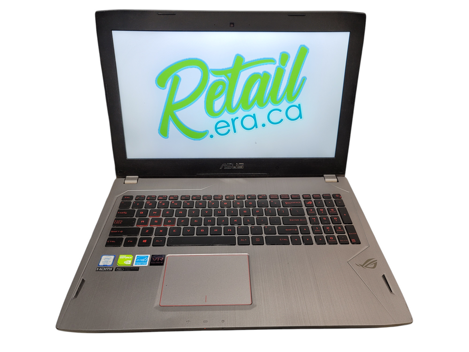 ASUS ROG GL502V i7-7700HQ @ 2.80GHz 16GB DDR4 GTX 1070 NO SSD FOR PARTS/REP β BudLap