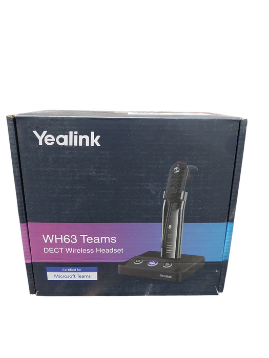 Yealink WH63 Teams DECT Wireless Headset (New) =