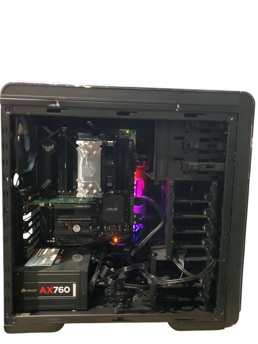 Custom Gaming TOWER i7-7820X@3.6GHz 16GB RAM NO-HDD/SSD NO-GPU Q