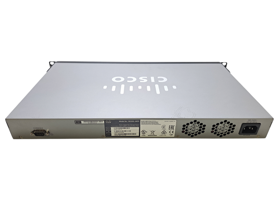 Cisco SG300-28PP-K9 V03 | 28-Port Gigabit PoE+ Managed Switch | 2x SFP