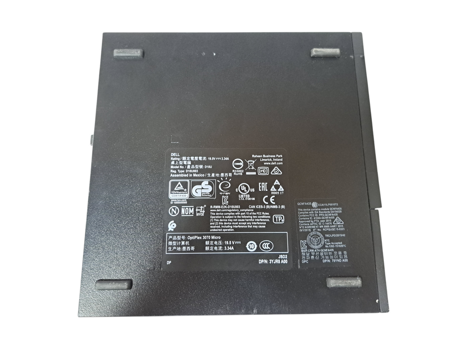 Dell OptiPlex 3070 USFF | i5-9500T @2.20GHz, 8GB DDR4, 256GB NVMe, Wi-Fi Q)