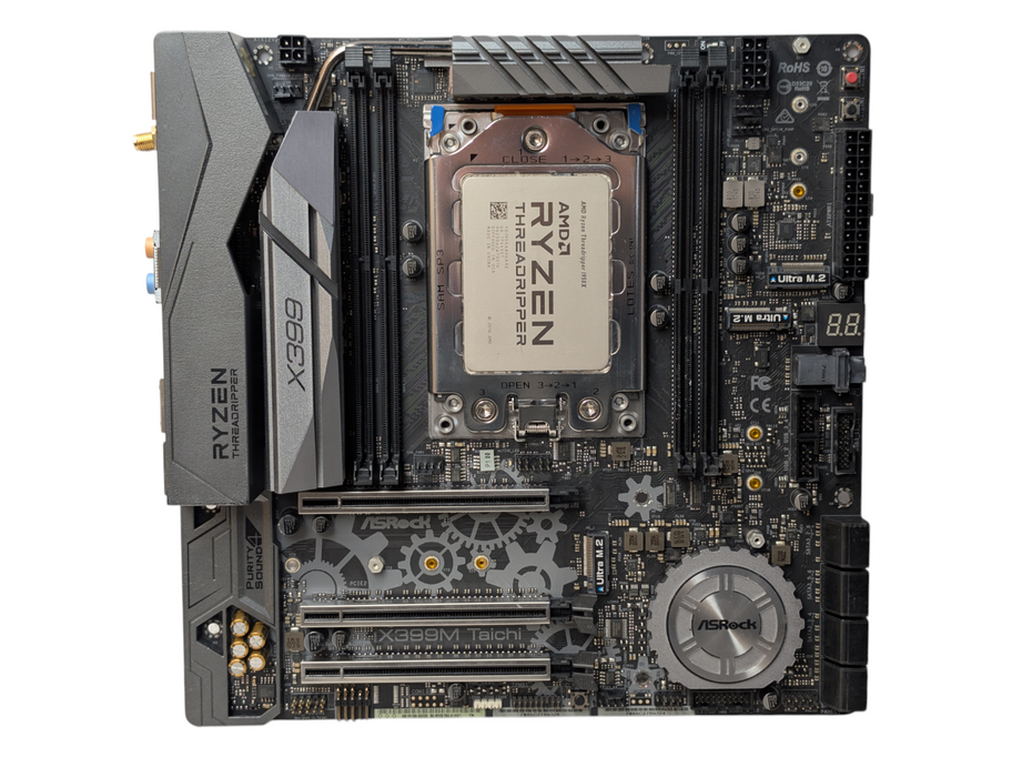 ASRock X399M Taichi AMD Ryzen Threadripper 1950X Please READ  -