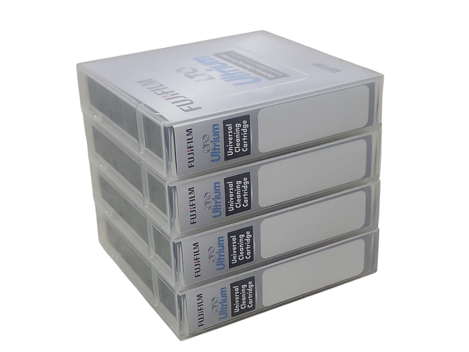 Lot of 4x FUJIFILM LTO 1-7 Drive Tape Cleaning cartridge LTO Ultrium _
