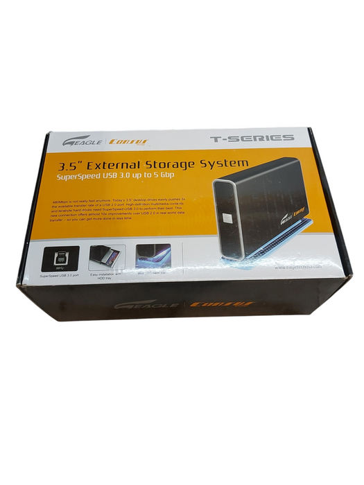 Eagle Consus 3.5" 2TB HDD Enclosure External Storage System USB 3.0 eSATA