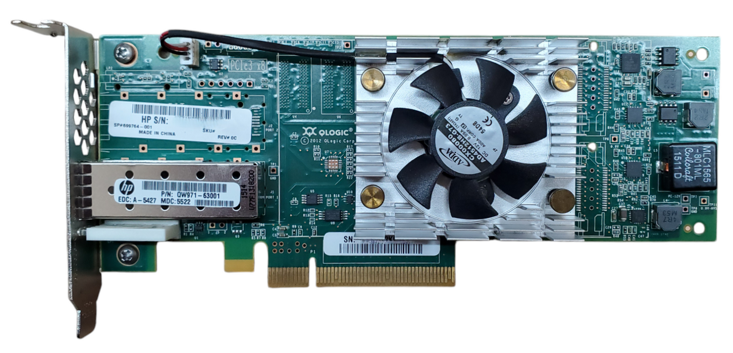 HP QLE2660-HP Single Port 16GB HBA - Low Profile