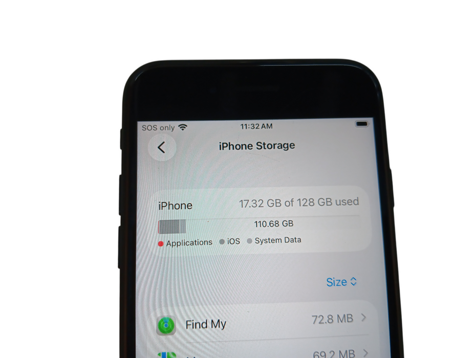 Apple iPhone SE 3 - 128GB - Midnight [A2595]