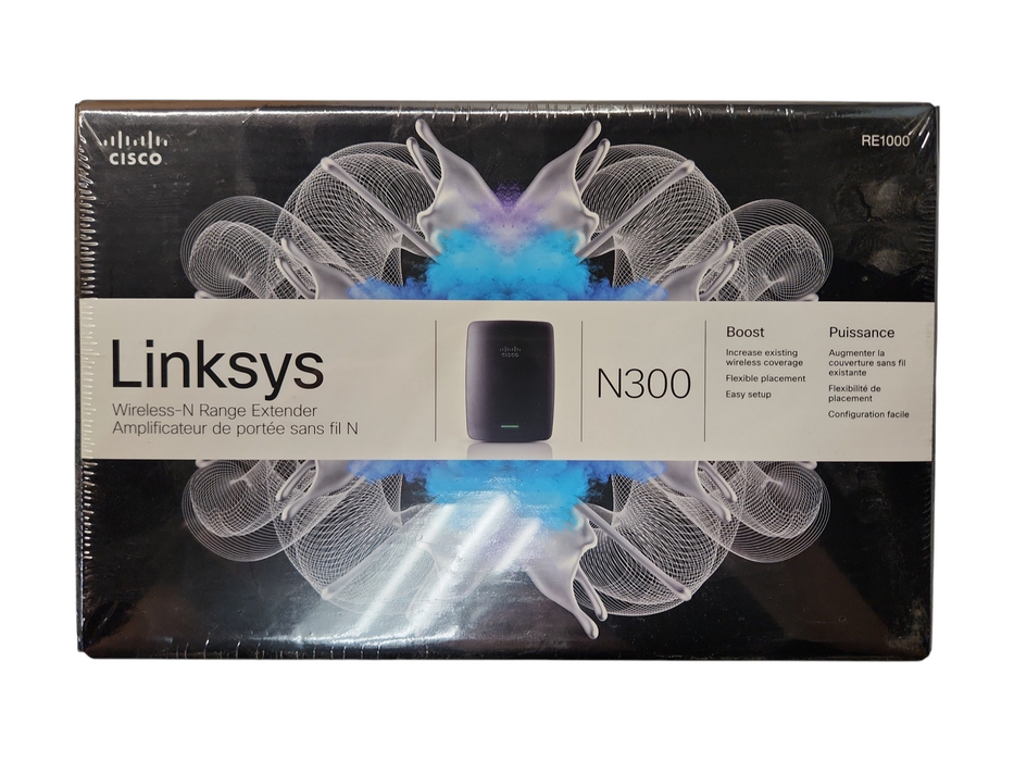 *NEW SEALED* Cisco Linksys N300 Wireless - N Range Extender Q