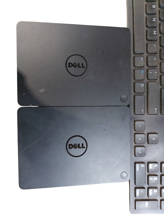 Lot 5x Assorted Models Dell Docking Stations with Power Adapters