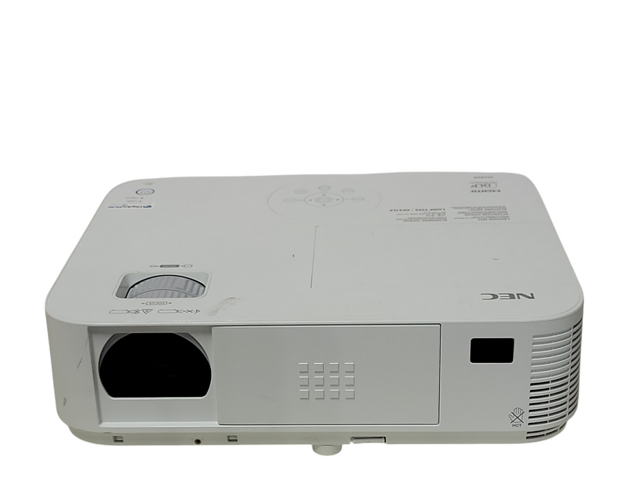 NEC NP-M282X DLP Projector 2800 Lumens 2HDMI, 3273 Hrs, No Remote _