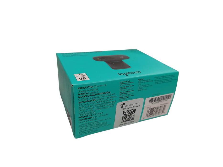 Logitech C270 HD Webcam 720P 30FPS HD Video Calls Model: V-U0018NEW  =