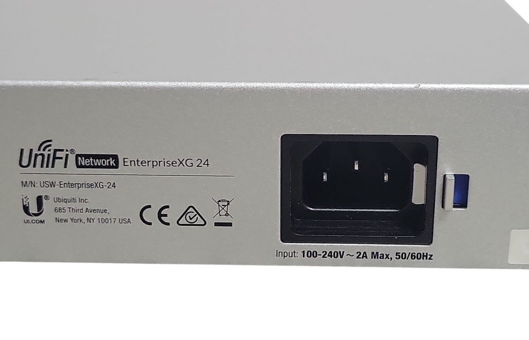 Ubiquiti UniFi Enterprise USW-EnterpriseXG‐24 24×10Gb RJ45 2× SFP, READ _