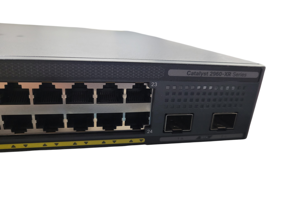 Cisco Catalyst WS-C2960XR-24TD-I 24-Port Gigabit Managed Switch 10G SFP+ IP Lite
