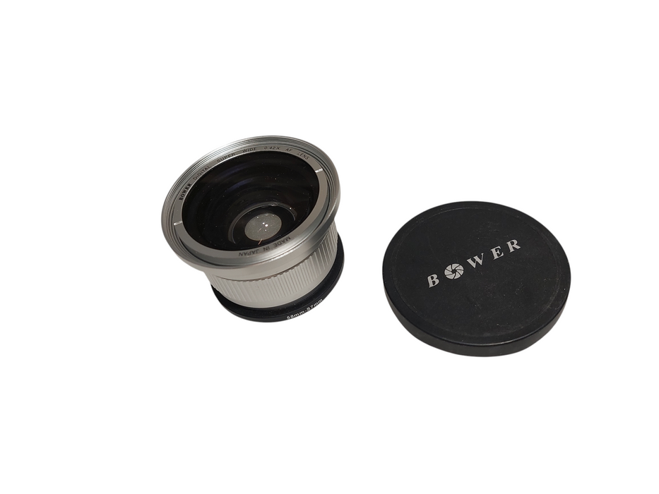 Macro Bower Digital Super Wide Lens 0.42X AF Lens 58mm-S7mm =