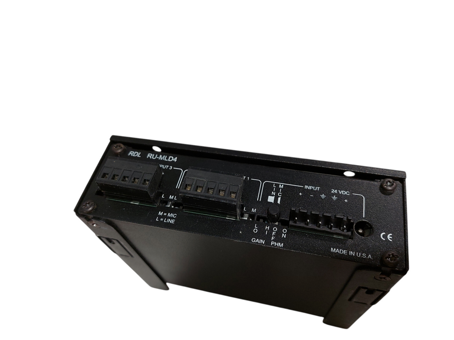 Zoom Rdl Device RDL RU-MLD4 Mic/Line Distribution Amplifier = — retail.era
