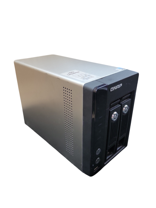 QNAP TS-259 Pro 2-Bay NAS Storage Array 2x 2TB HDD !