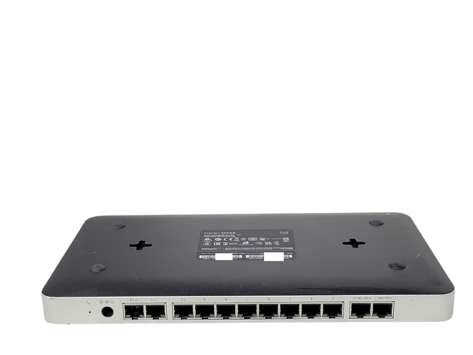 Cisco MX68-HW Meraki Cloud Managed Security Appliance, UNCLAIMED  _