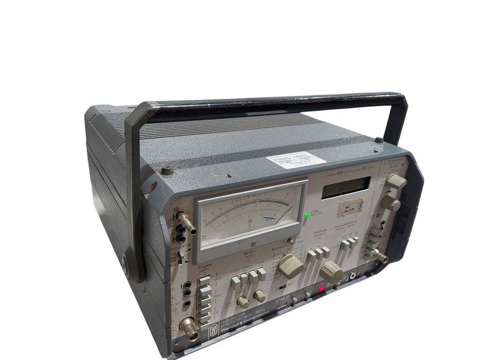 Pegelmesser Level Meter 200Hz...620kHz Wandel & Goltermann SPM-31 =