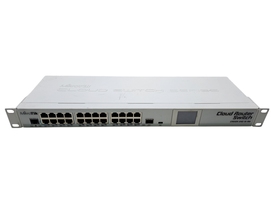 MikroTik Cloud Router Switch CRS125-24G-1S-RM Switch Q)