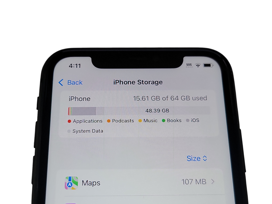 Apple iPhone 11 - 64GB - Space Gray [A2111] (