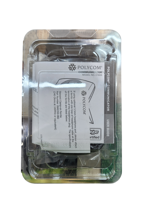 Polycom C100S Skype Calls Hands Free High Fidelity USB Communicator