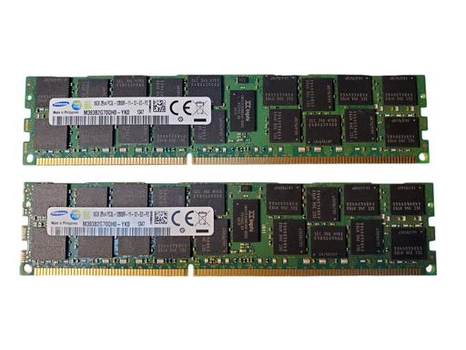 Samsung DDR3 2x 16GB 2Rx4 PC3L-12800R M393B2G70QH0-YK0 Server RAM