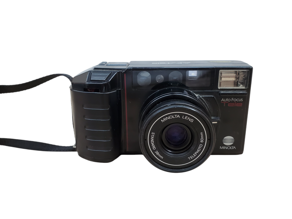 Minolta AF-TELE 35mm Point & Shoot Film Camera | *READ*