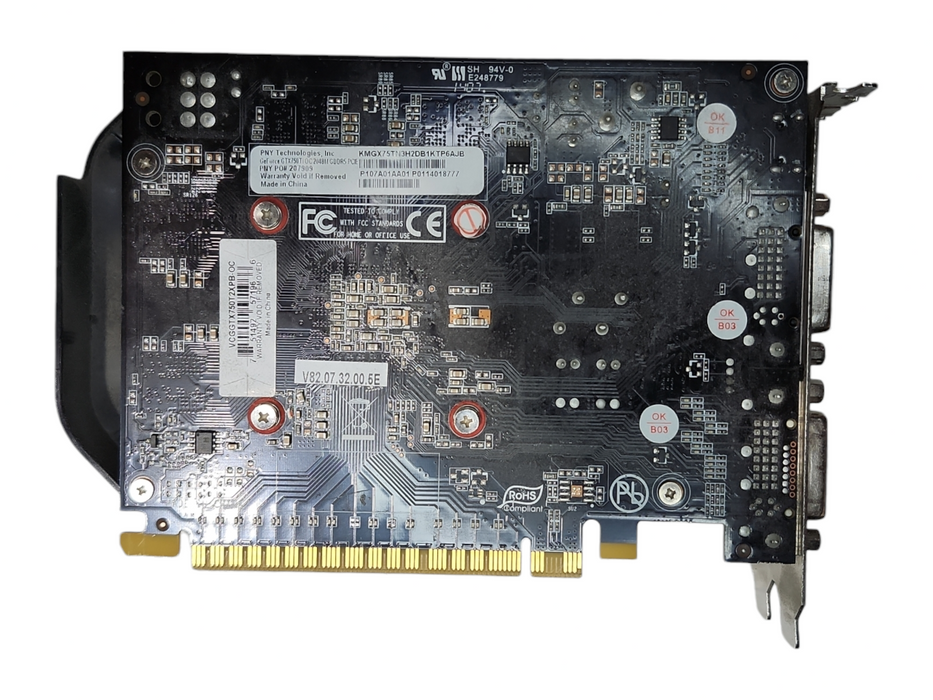 PNY Nvidia GeForce GTX 750Ti GDDR5 Graphics Card, 1x Mini HDMI & 2x DVI Q