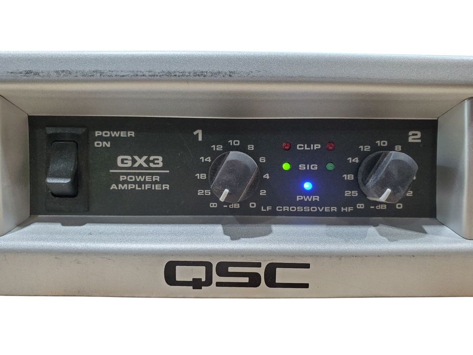 QSC GX3 2-Channel Power Amplifier *READ*