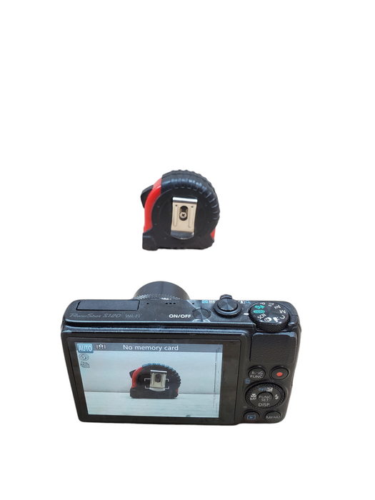 Canon PowerShot S120 12.1MP Digital Camera + Battery *read*