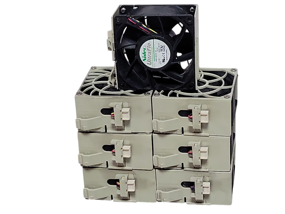 Lot of 7x Supermicro FAN-0126L4 NIDEC ULTRAFLO V80E12BHA5-57 FAN 12V 0.60A  _