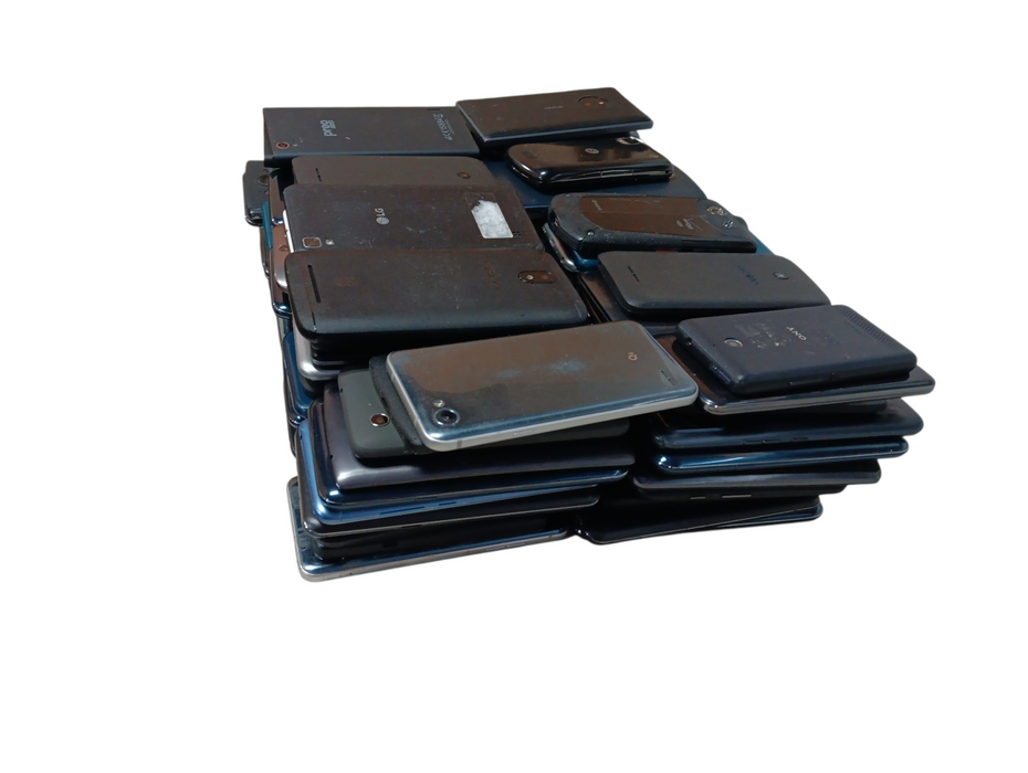 Lot of 100x Mixed Android/Windows Phones [Micro USB / AS-IS]