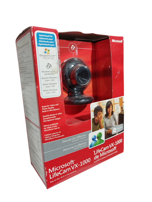 Vintage Microsoft LiveCam VX-1000 Model: 1080 NEW  Q=