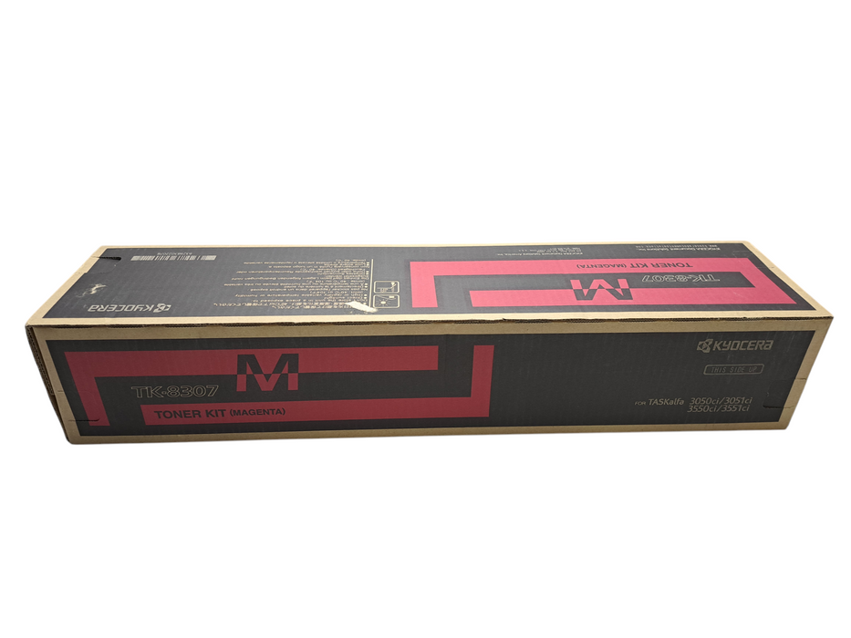 Genuine Kyocera TK-8307M Magenta Toner Cartridge (New Sealed) )
