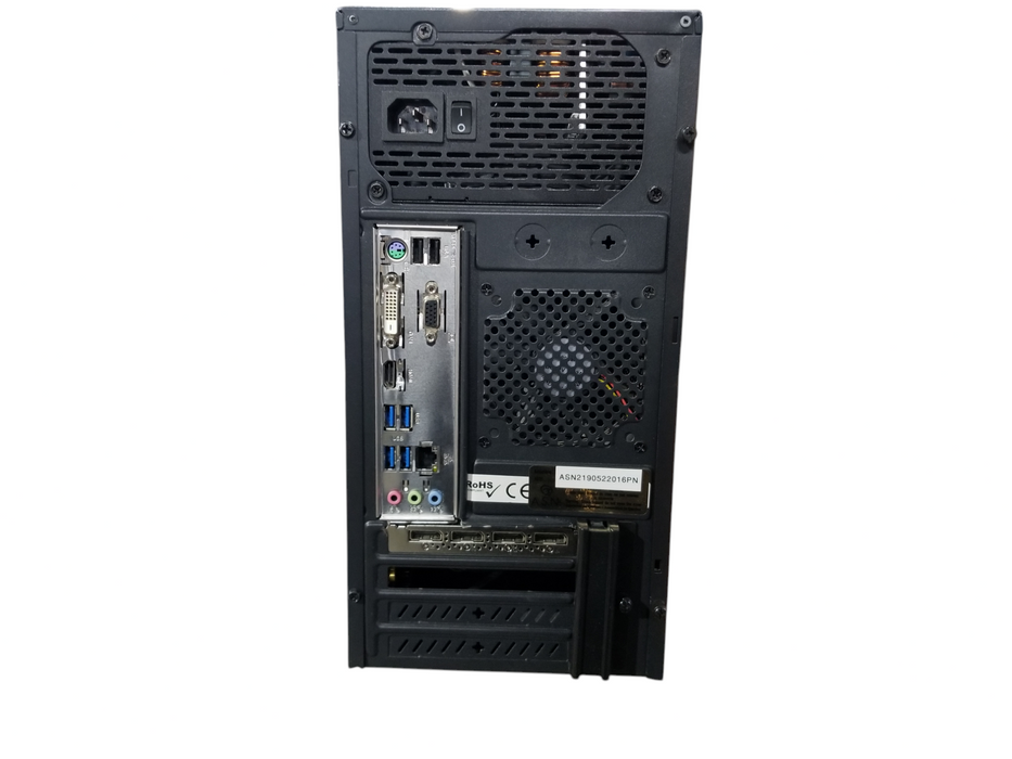 Custom PC GIGABYTE B360M DS3H Core i7-8700 16GB RAM 256GB SSD Quadro M2000