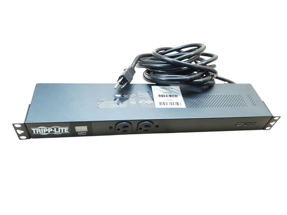 TRIPP LITE PDUMH15 PDU 12A 120V Outlet Rack Mount, 12 OUTLETS