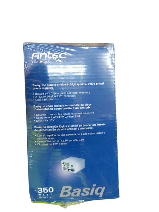 Antec Basiq BP 350 Watt Power Supply ATX12V