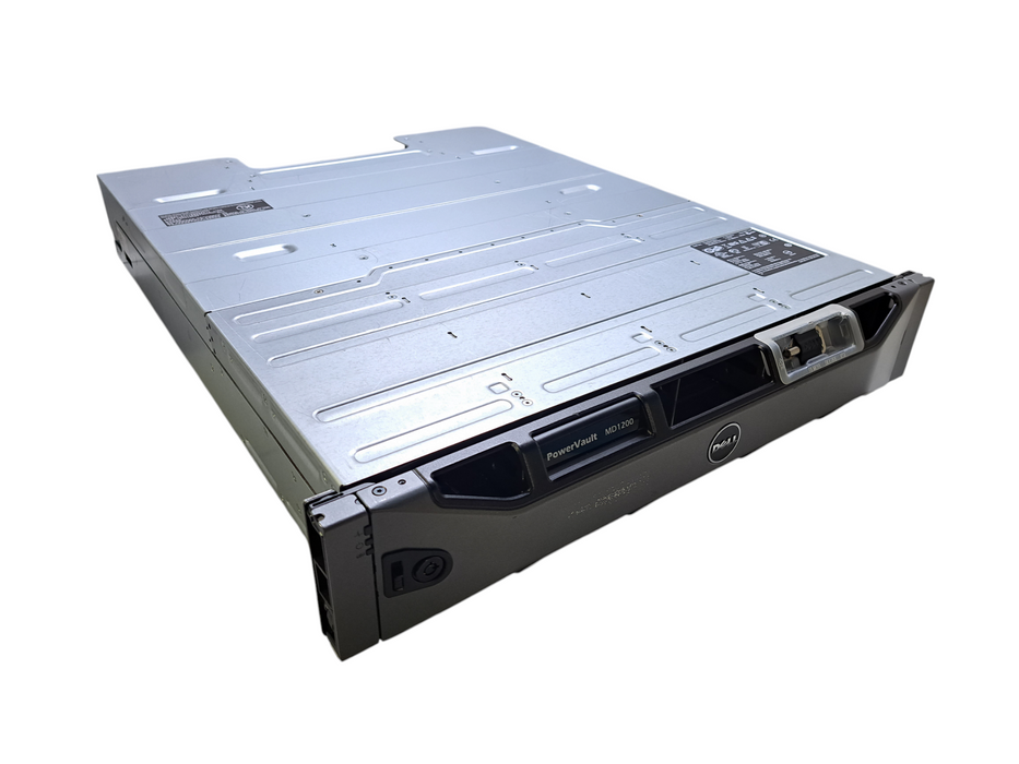 Dell PowerVault MD3200 24x2.5" Storage Array w/ 2x MD32, 2x 600W PSU