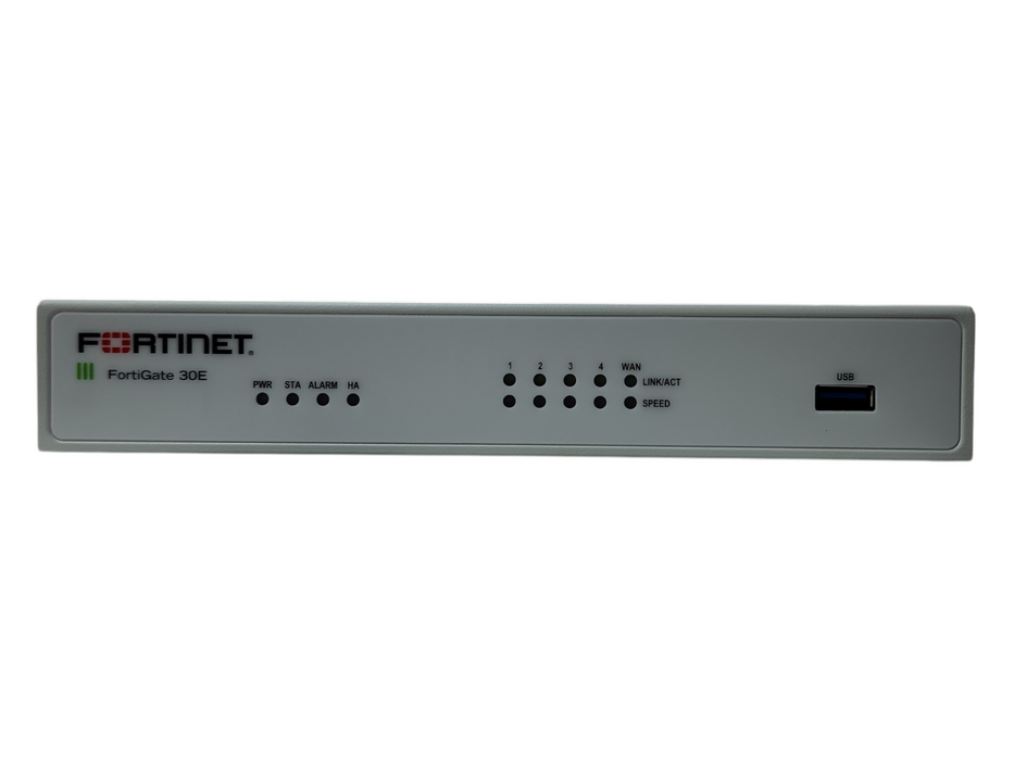 Fortinet FortiGate FG-30E, Network Security Firewall, Factory Reset