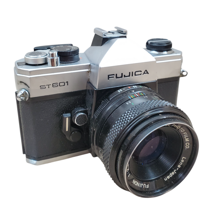 Fujica ST601 35MM Film Camera w/ Fujinon 55mm Lens *READ*