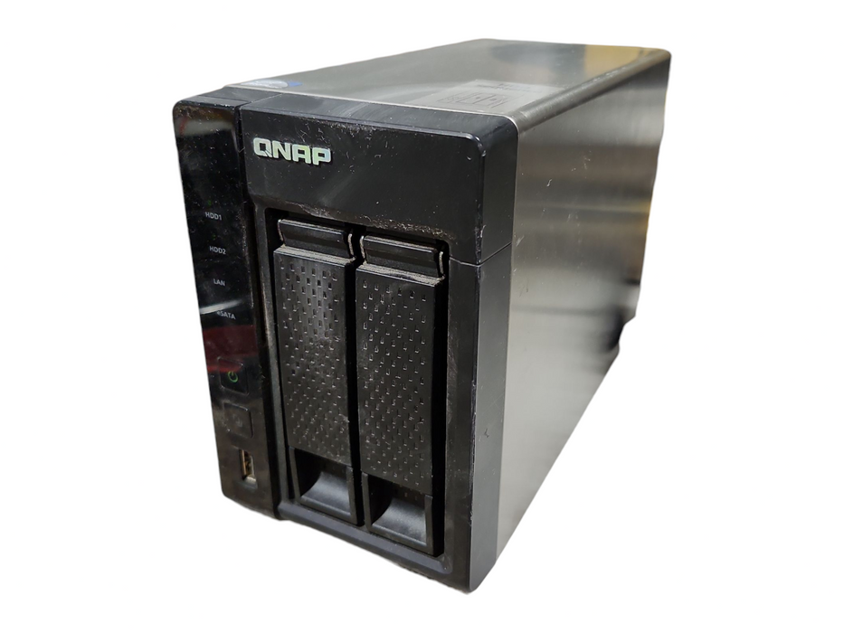 QNAP NAS TS-269L, 2-Bays NAS w/ 2x 2TB HDDs, No Power Adapter