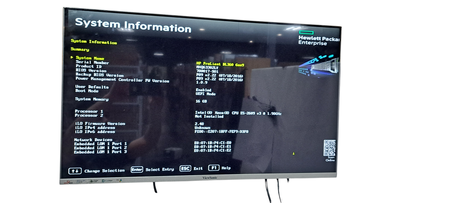 HP ProLiant DL360 Gen9| 1x Xeon E5-2609 v3 |16GB DDR4|H240ar|2x500W PSU