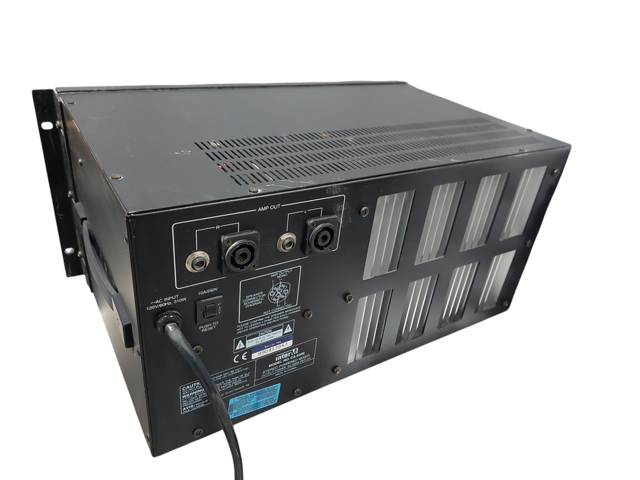 Inter M Stereo Powered Mixer Model: CA-6220 Rack Mountable  =