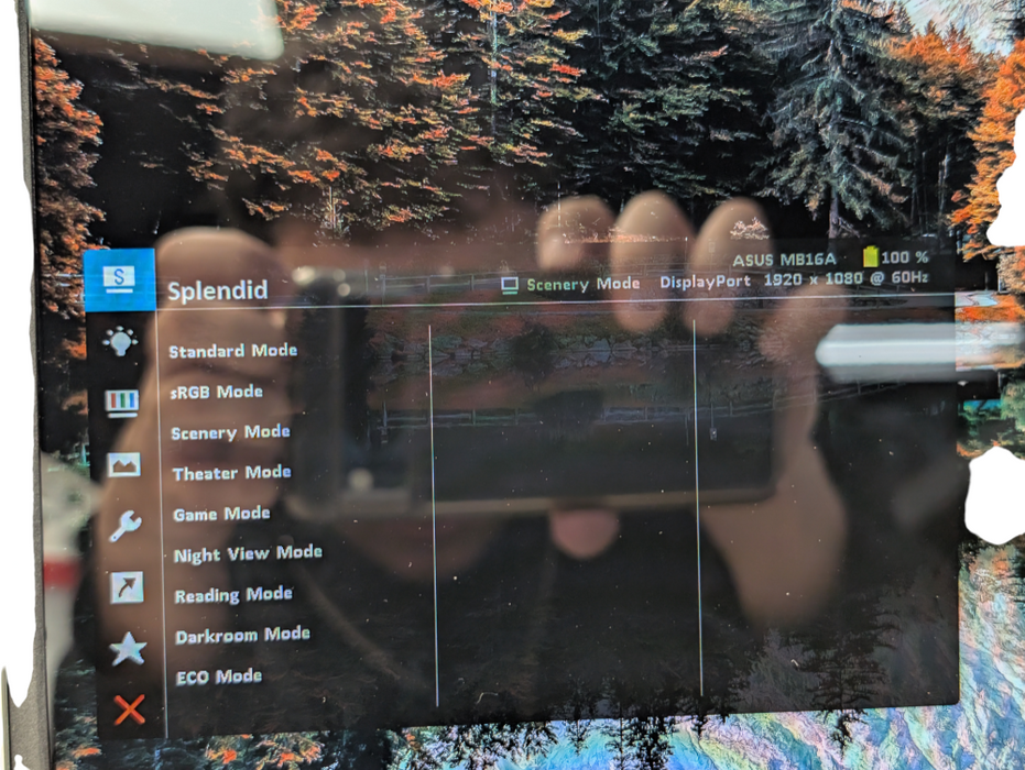 ASUS ZenScreen GO MB16AP 16 inch portable monitor USB-C  Full HD -